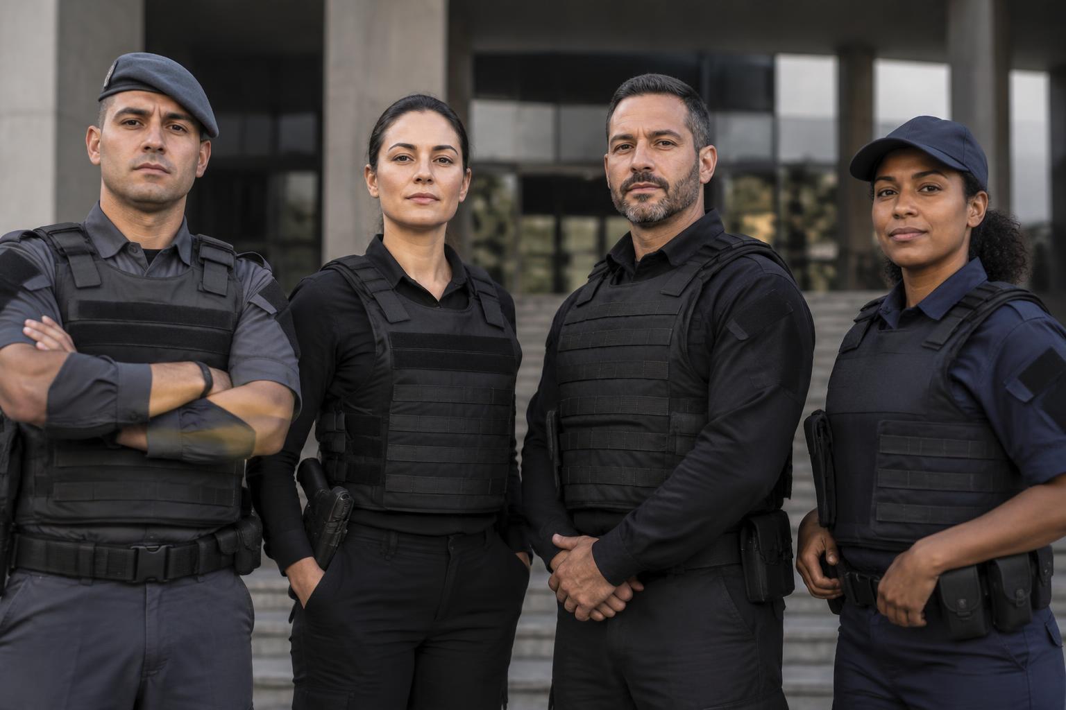 Profissionais das Polícias Militar, Civil e Penal e da Guarda Municipal